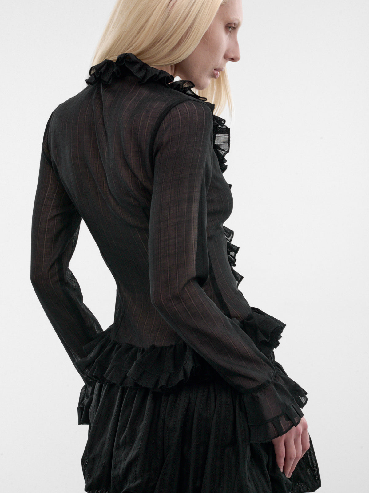 LUDOVIC DE SAINT SERNIN Ruffle Blouse | H.Lorenzo - detail 2