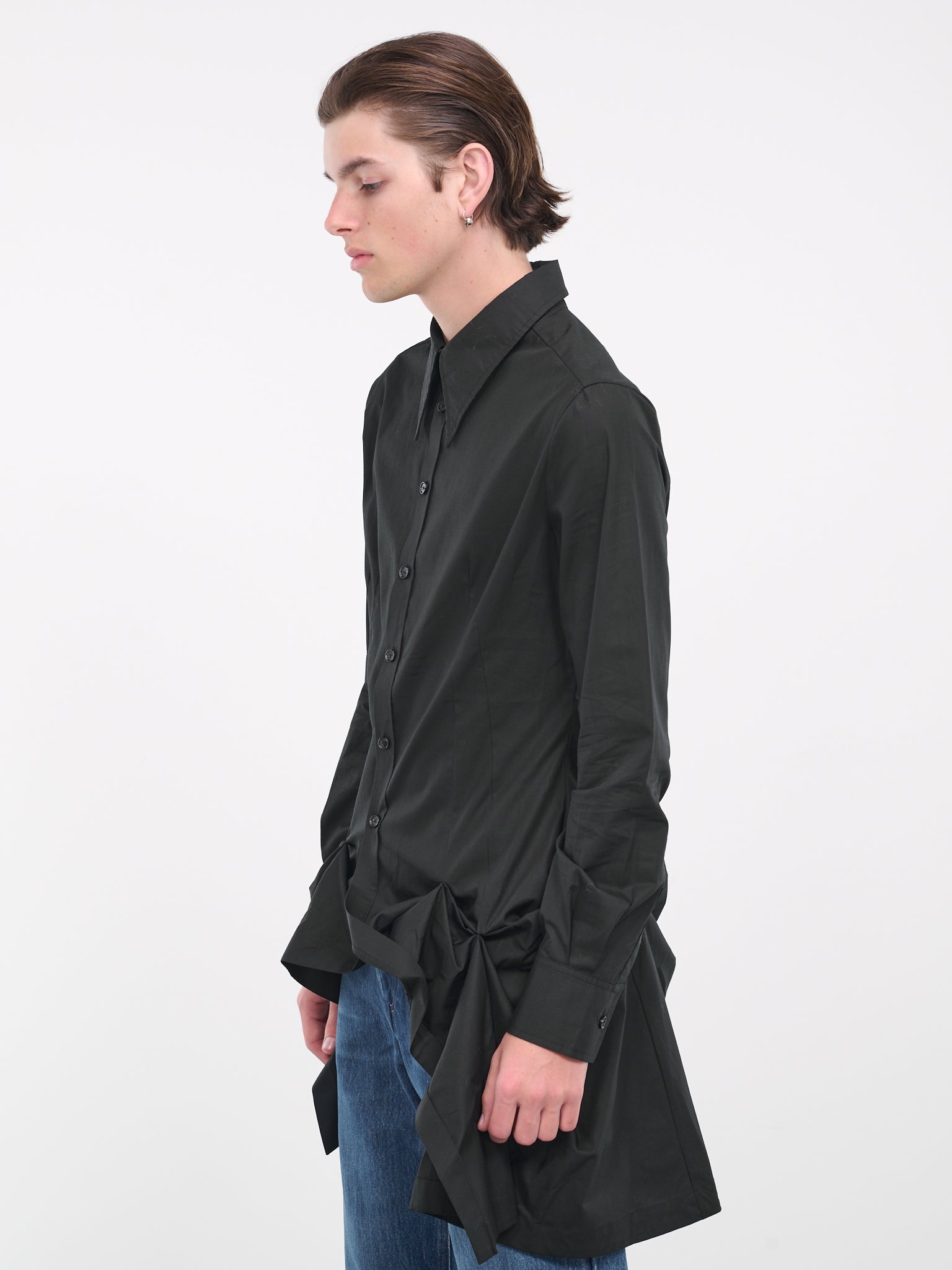 Bustle Shirt (SH02-BLACK)