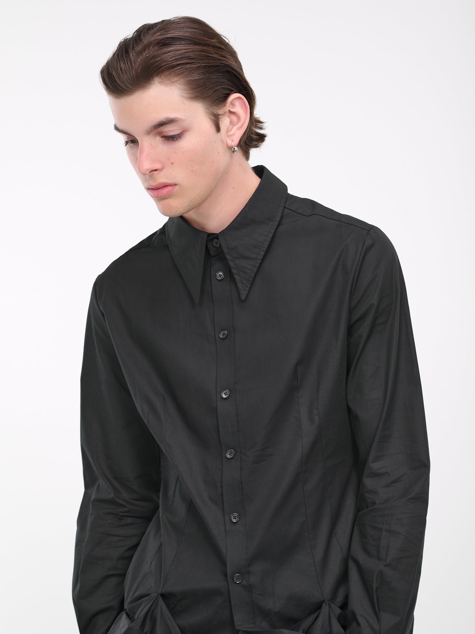 Bustle Shirt (SH02-BLACK)