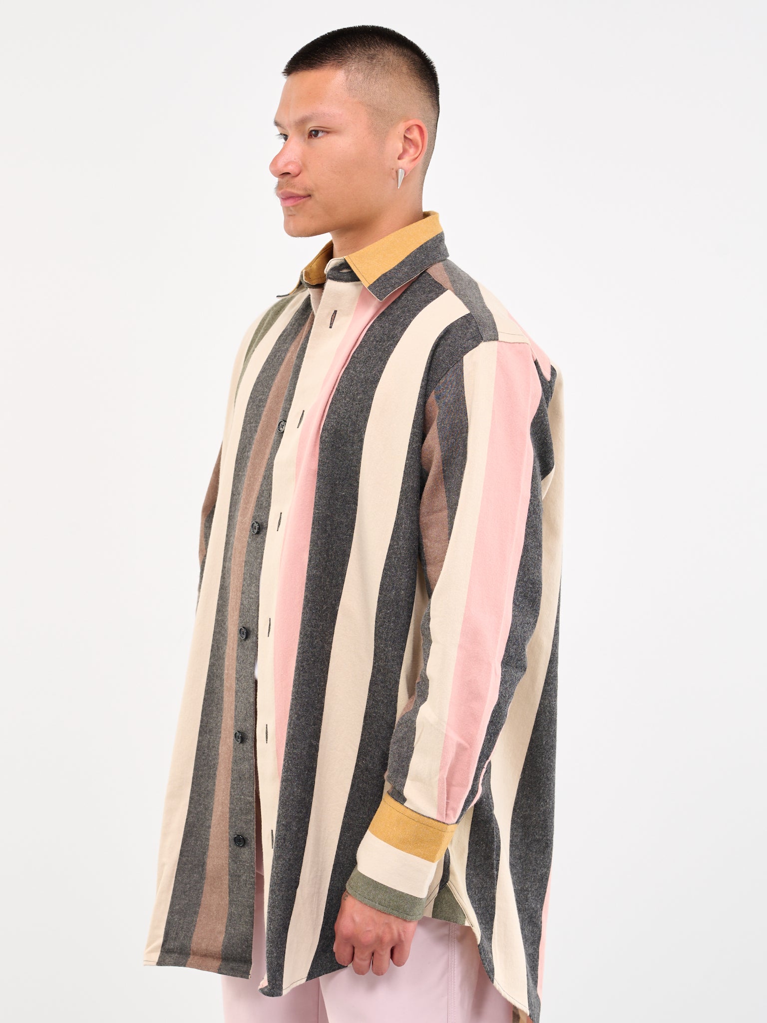 JW ANDERSON Striped Relaxed Shirt | H. Lorenzo