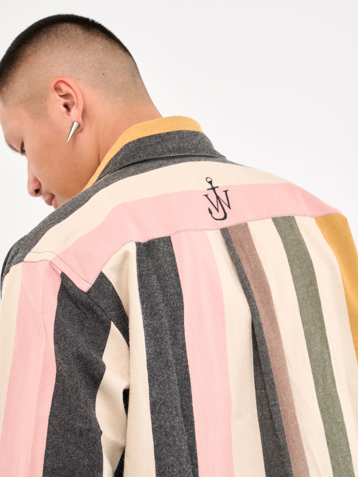 JW ANDERSON Striped Relaxed Shirt | H. Lorenzo - detail 2