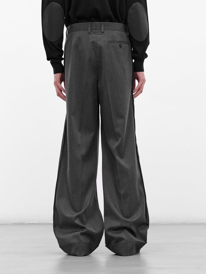 Gray Wide Leg Trousers (SH0KA0047-S47848-860M-GREY-MEL)