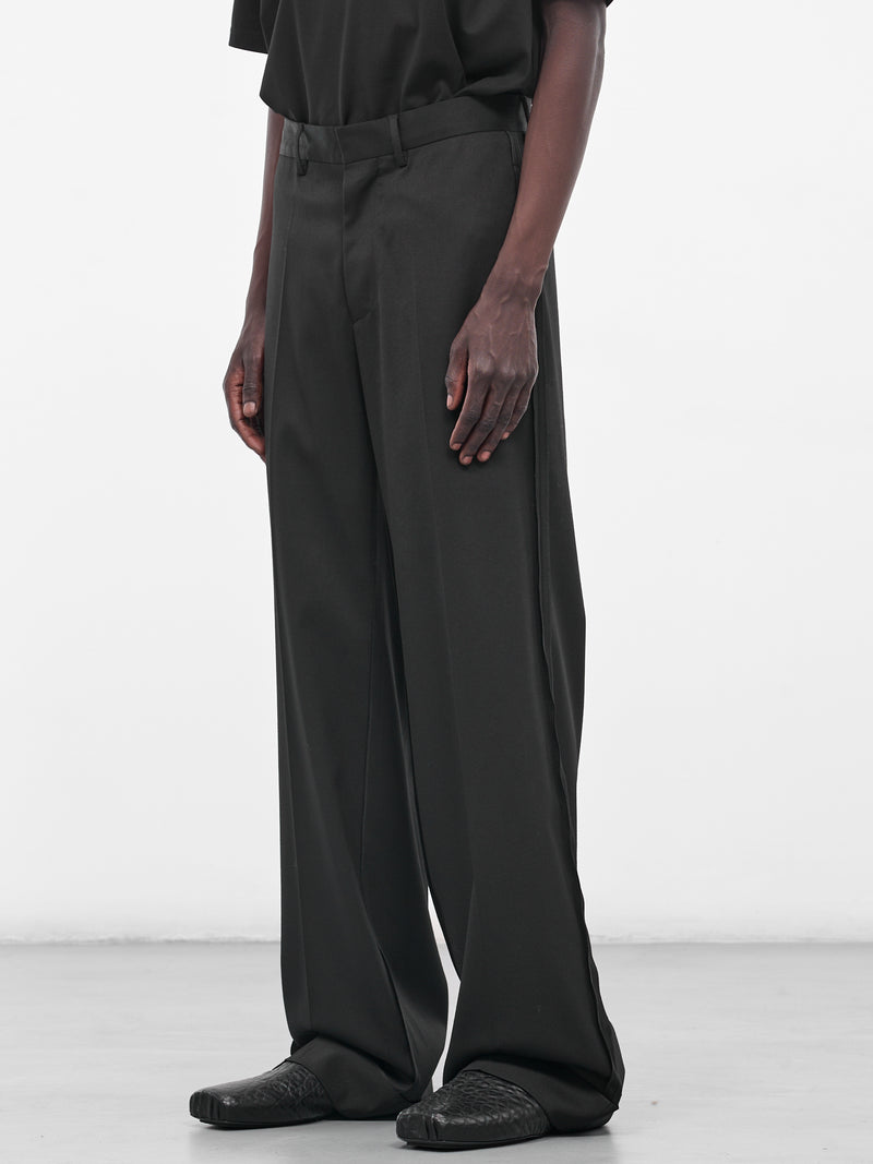 Black Wide Leg Tailored Trousers (SH0KA0047-S47848-900-BLACK)