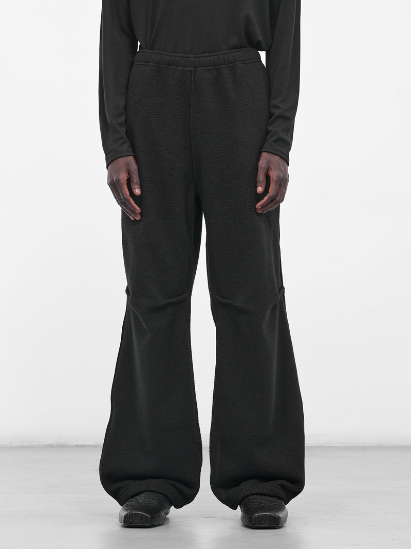 Black Fleece Flared Sweatpants (SH0KA0050-M20126-900-BLACK)