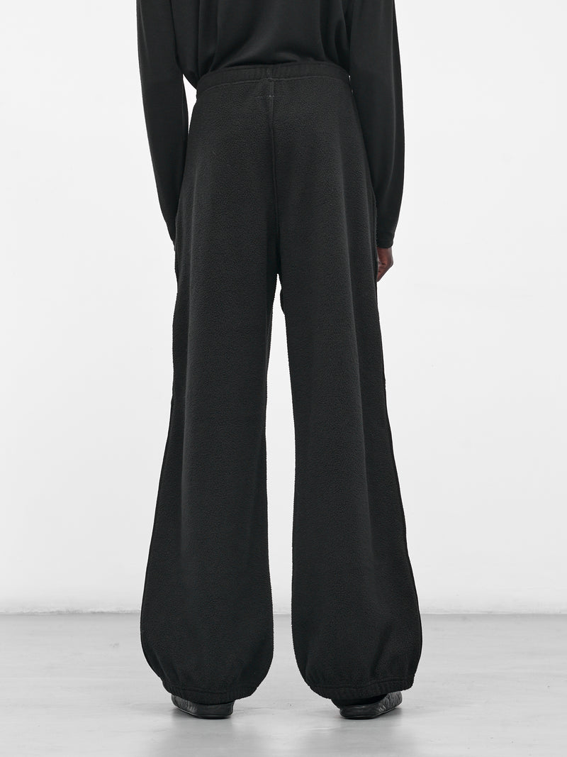 Black Fleece Flared Sweatpants (SH0KA0050-M20126-900-BLACK)