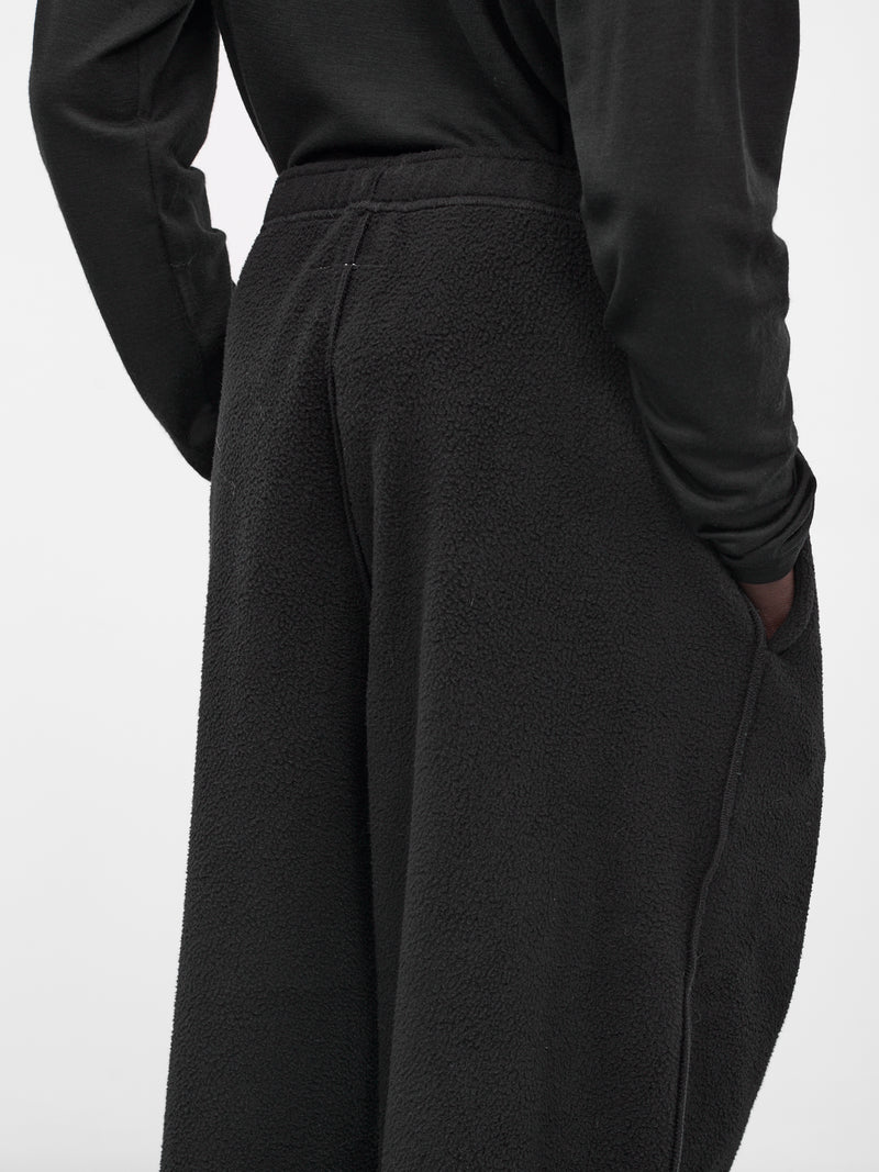 Black Fleece Flared Sweatpants (SH0KA0050-M20126-900-BLACK)