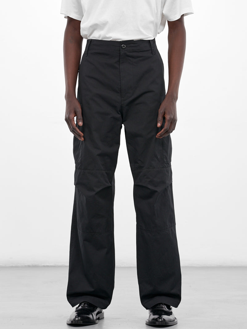 Black Technical Cargo Pants (SH0KA0061-M35734-900-BLACK)