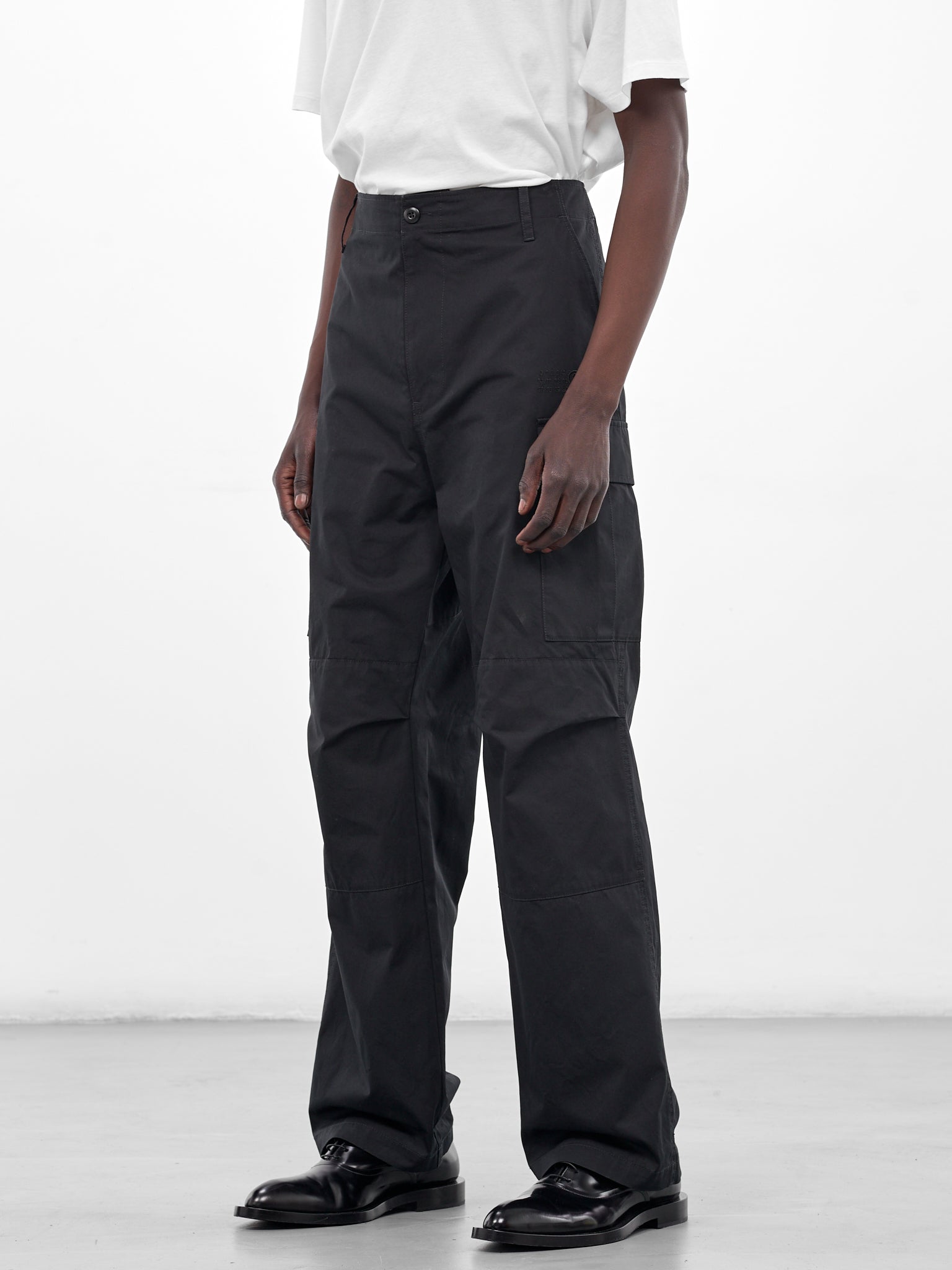 Black Technical Cargo Pants (SH0KA0061-M35734-900-BLACK)