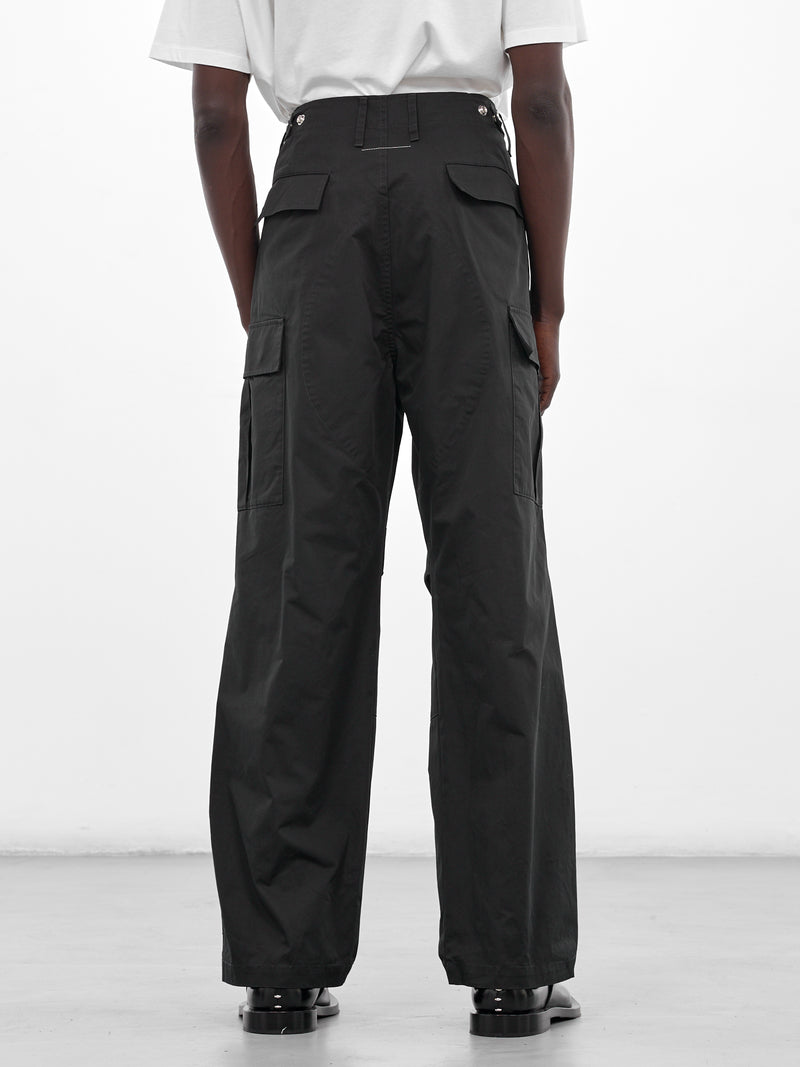 Black Technical Cargo Pants (SH0KA0061-M35734-900-BLACK)