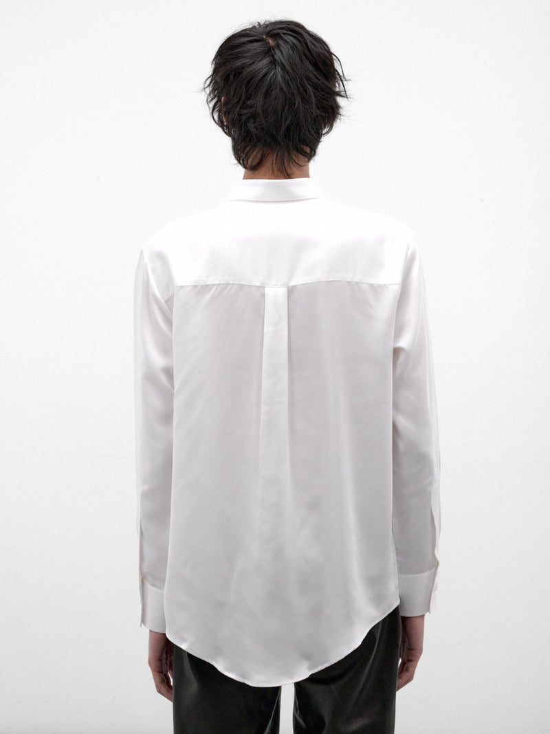 White Cotton Classic Shirt (SH20-FW26-WHITE)
