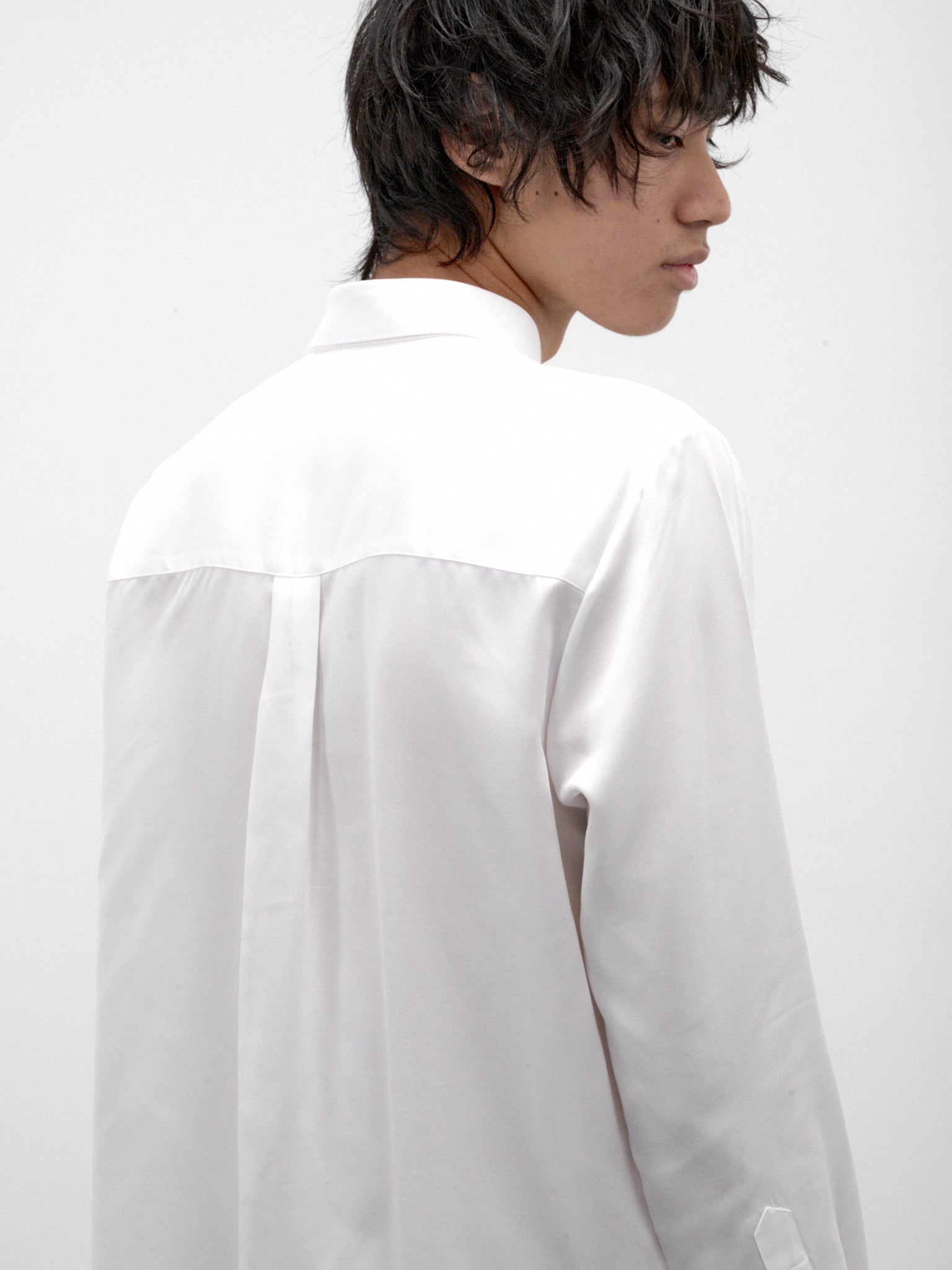 White Cotton Classic Shirt (SH20-FW26-WHITE)