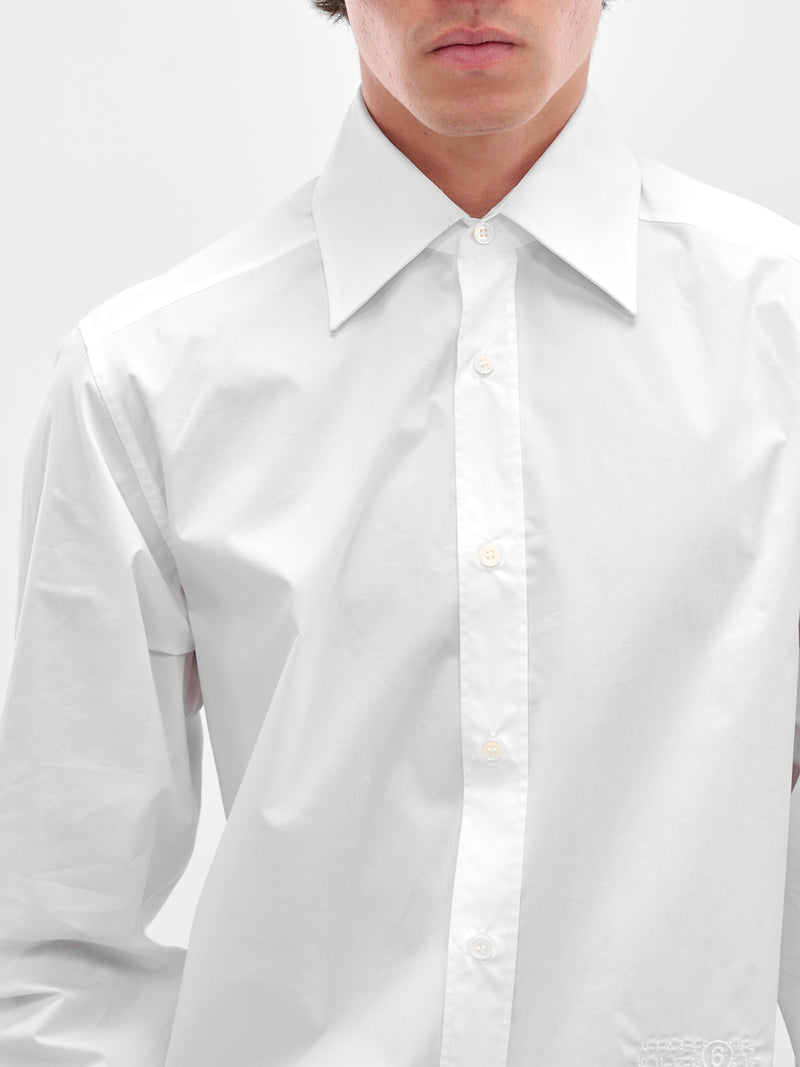 White Classic Dress Shirt (SH2DT0037-M35256-100-WHITE)