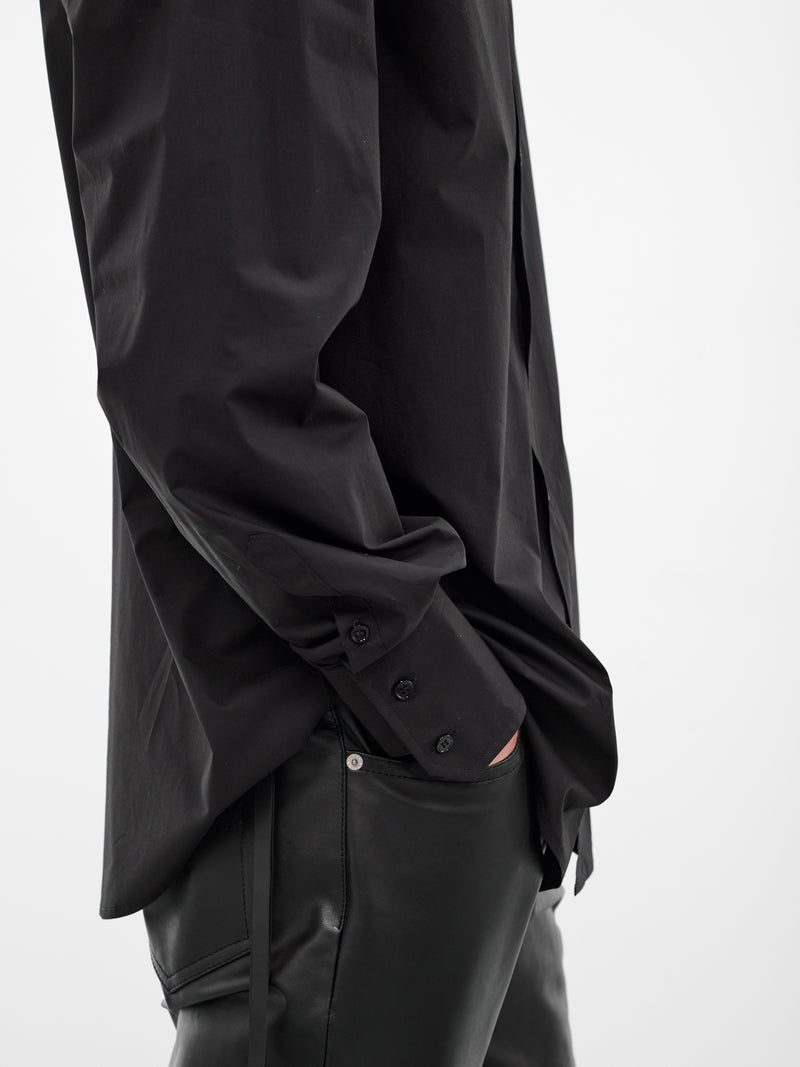 Black Classic Dress Shirt (SH2DT0037-M35256-900-BLACK)