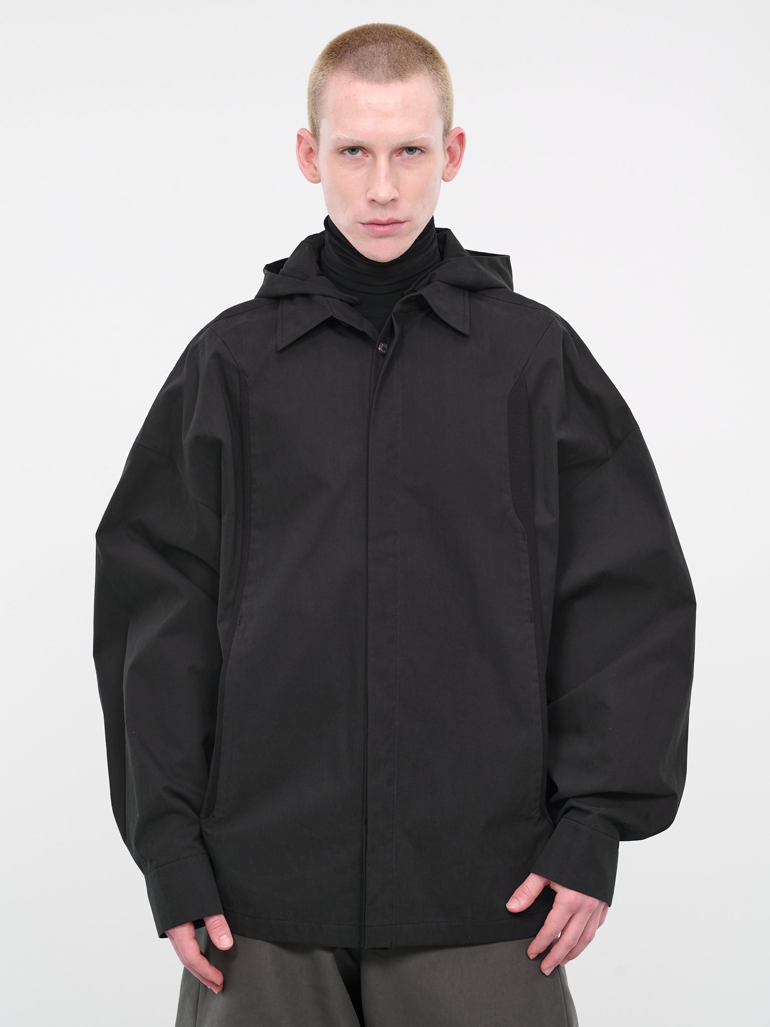 Hooded Overshirt (SH2K-BLACK)