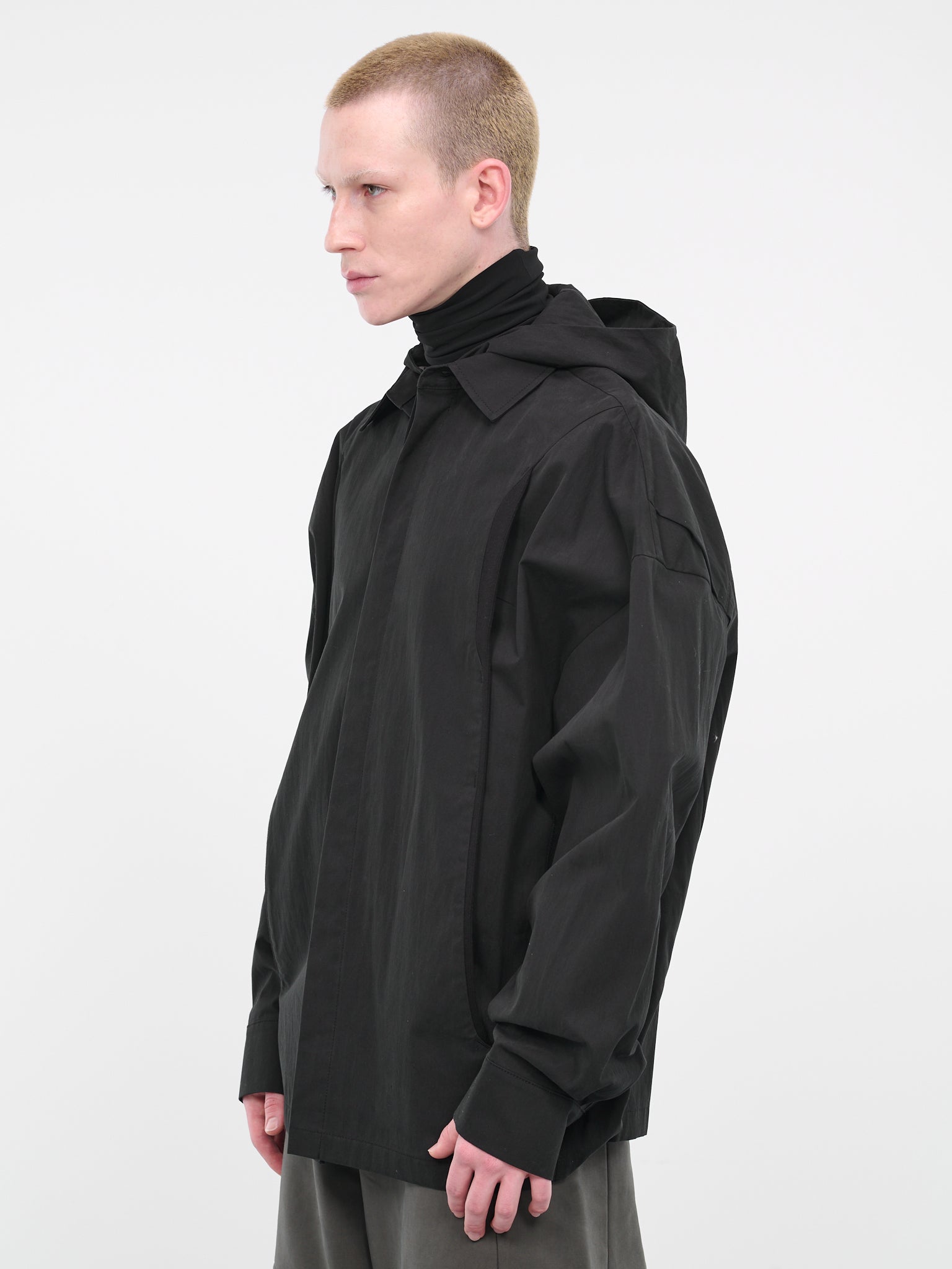 Hooded Overshirt (SH2K-BLACK)