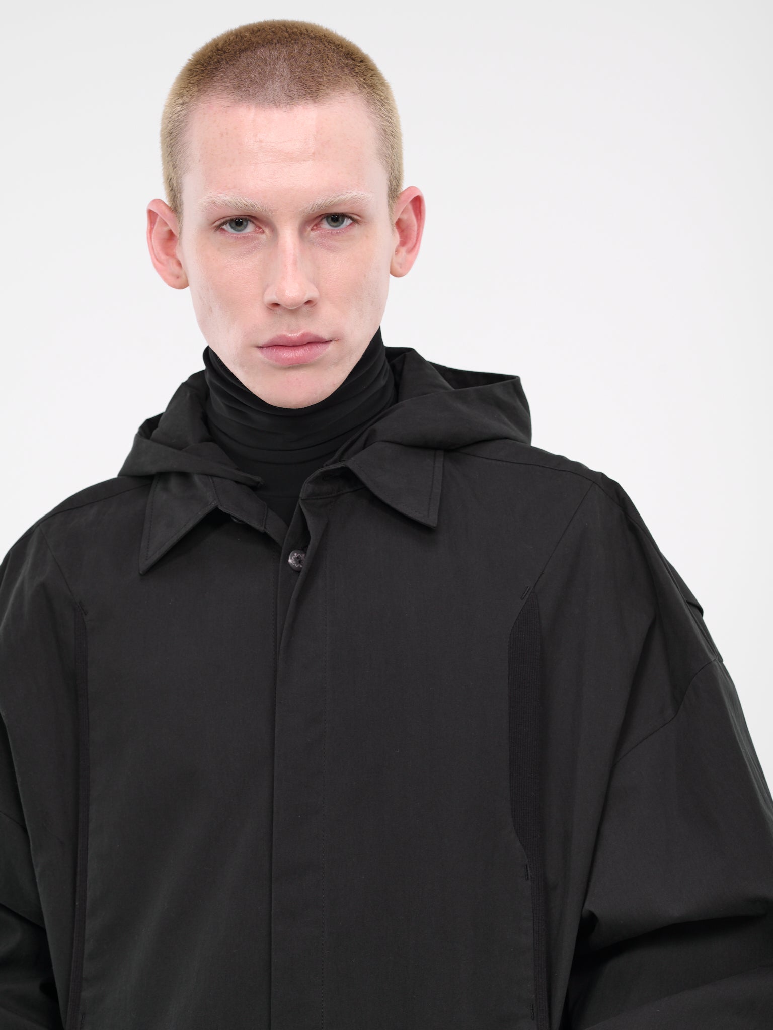Hooded Overshirt (SH2K-BLACK)