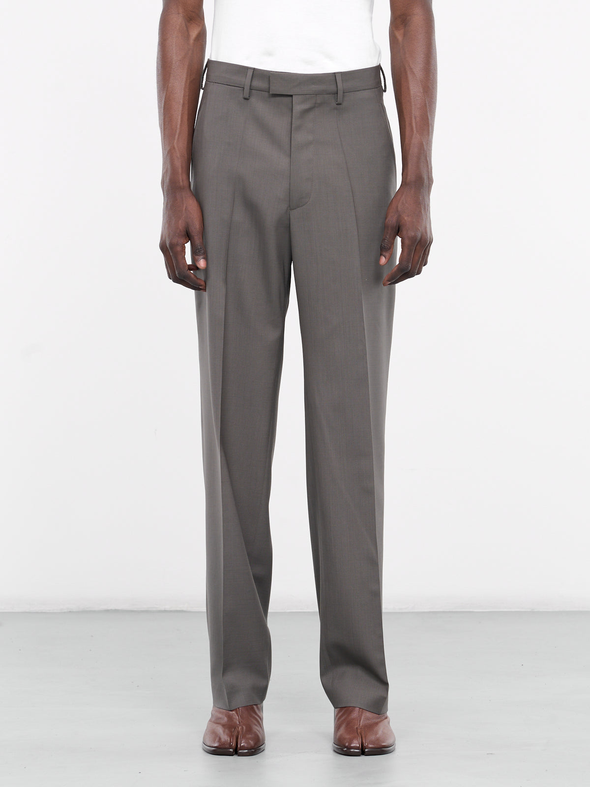 Tailored Trousers (SH2KA0006-M35080-OLIVE-GREY)