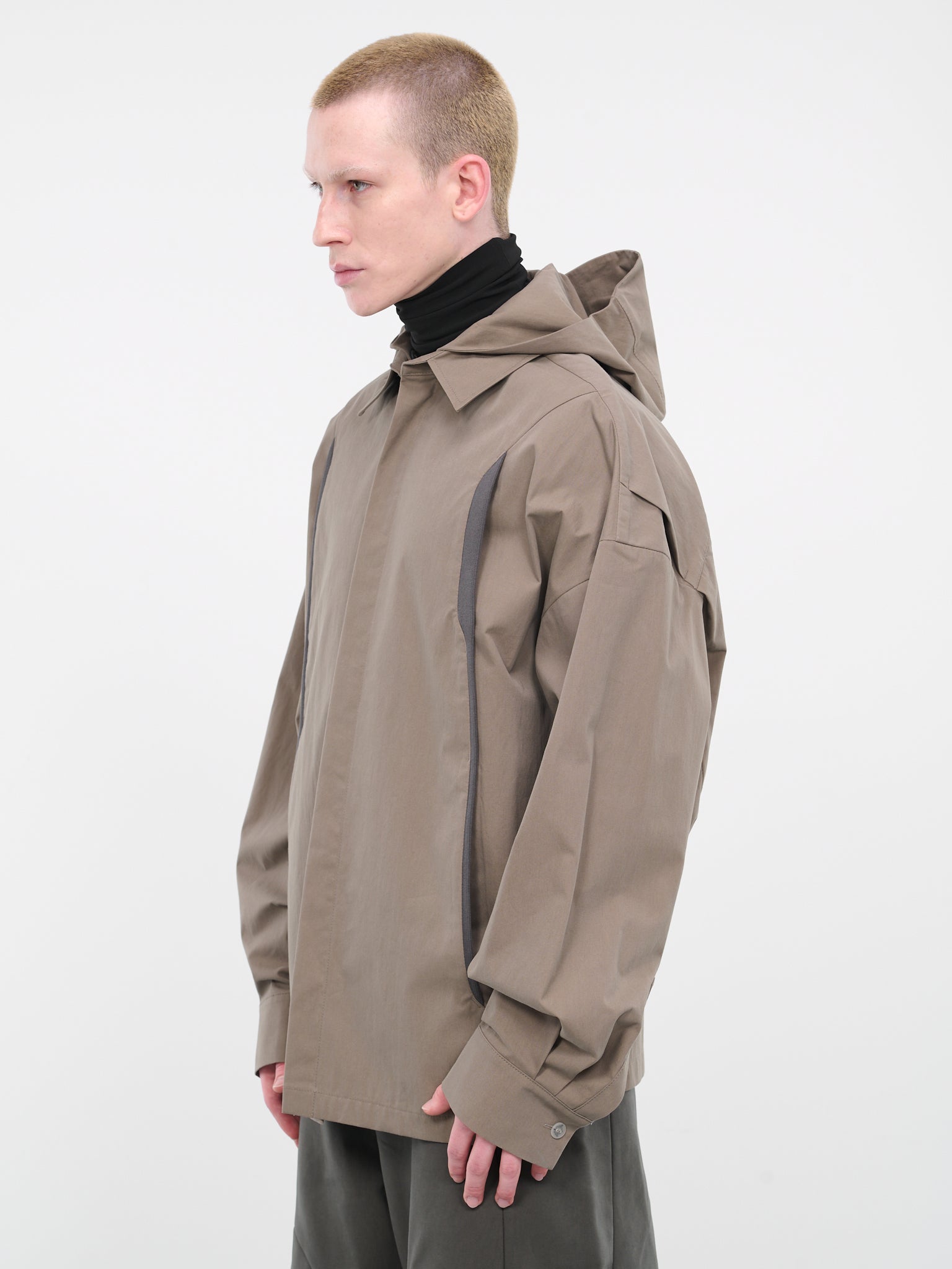 Hooded Overshirt (SH2KH-KHAKI)