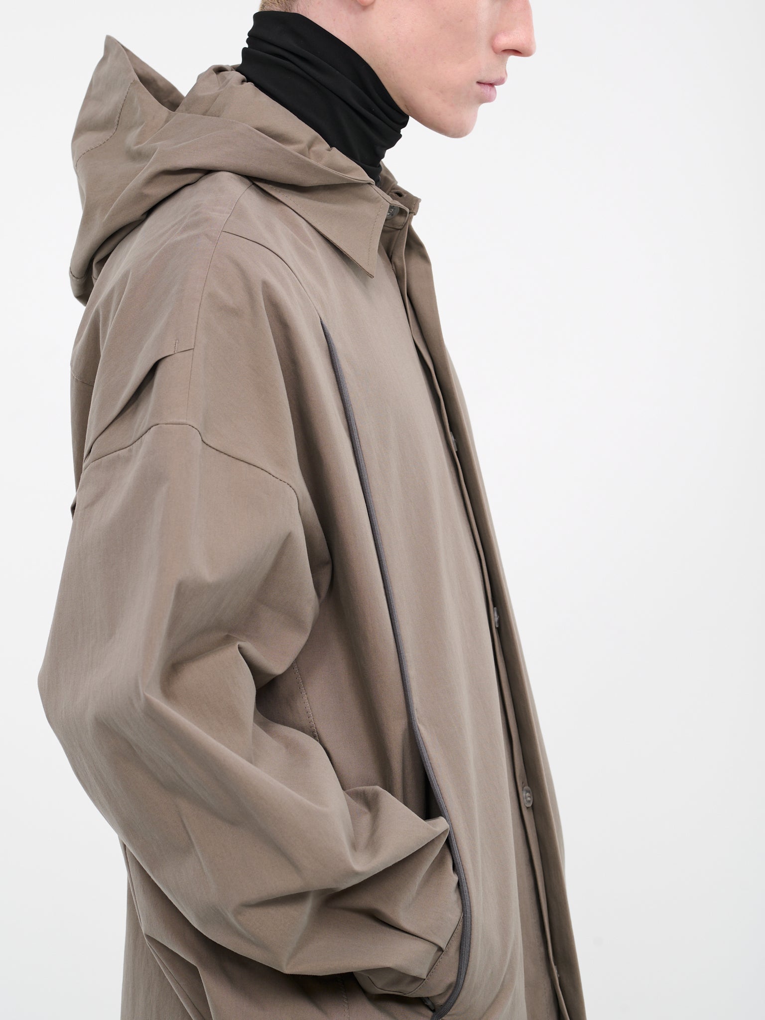 Hooded Overshirt (SH2KH-KHAKI)