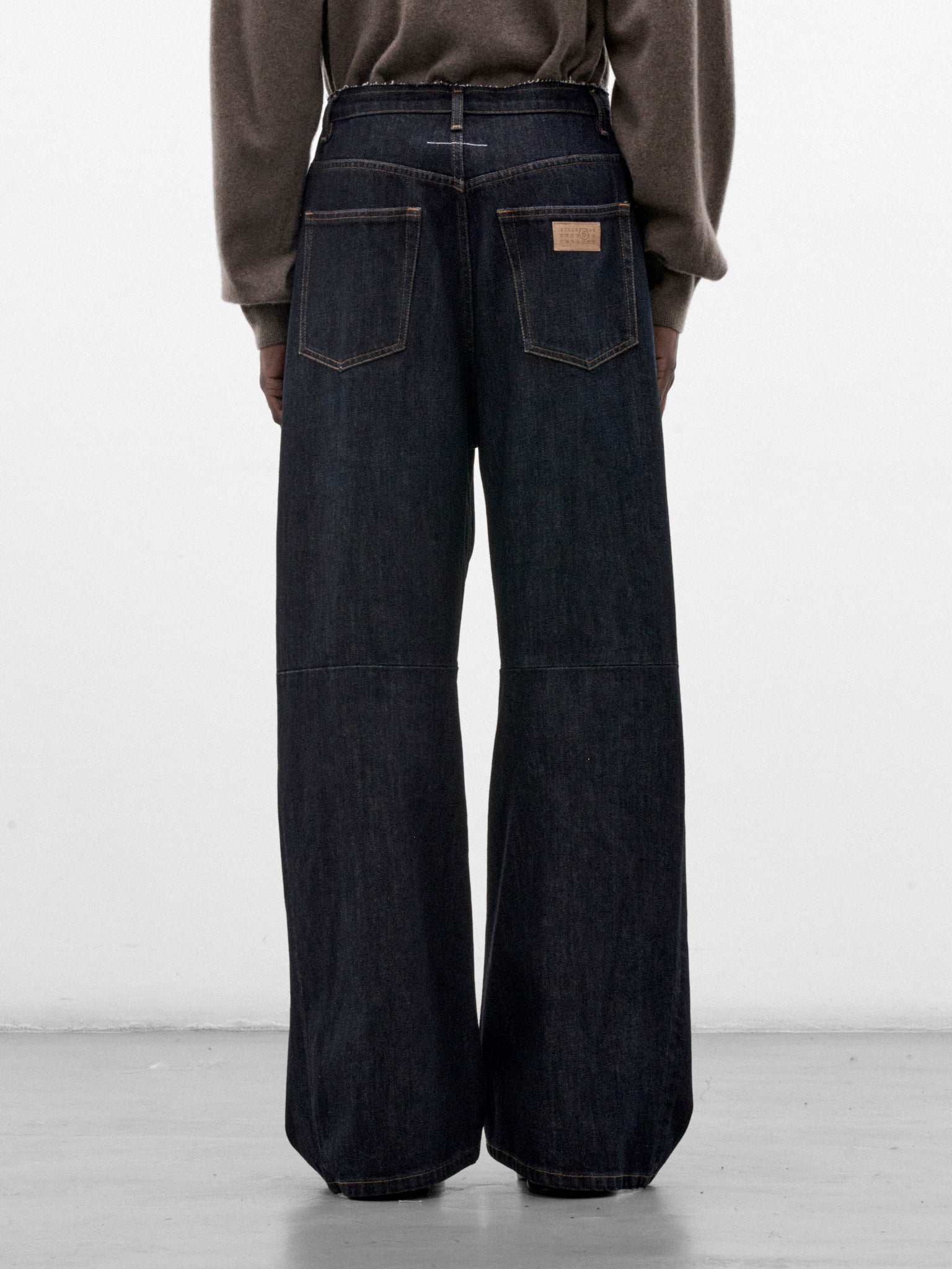 Indigo Wide Leg Jeans (SH2LA0039-M30063-NAVY-BLUE)
