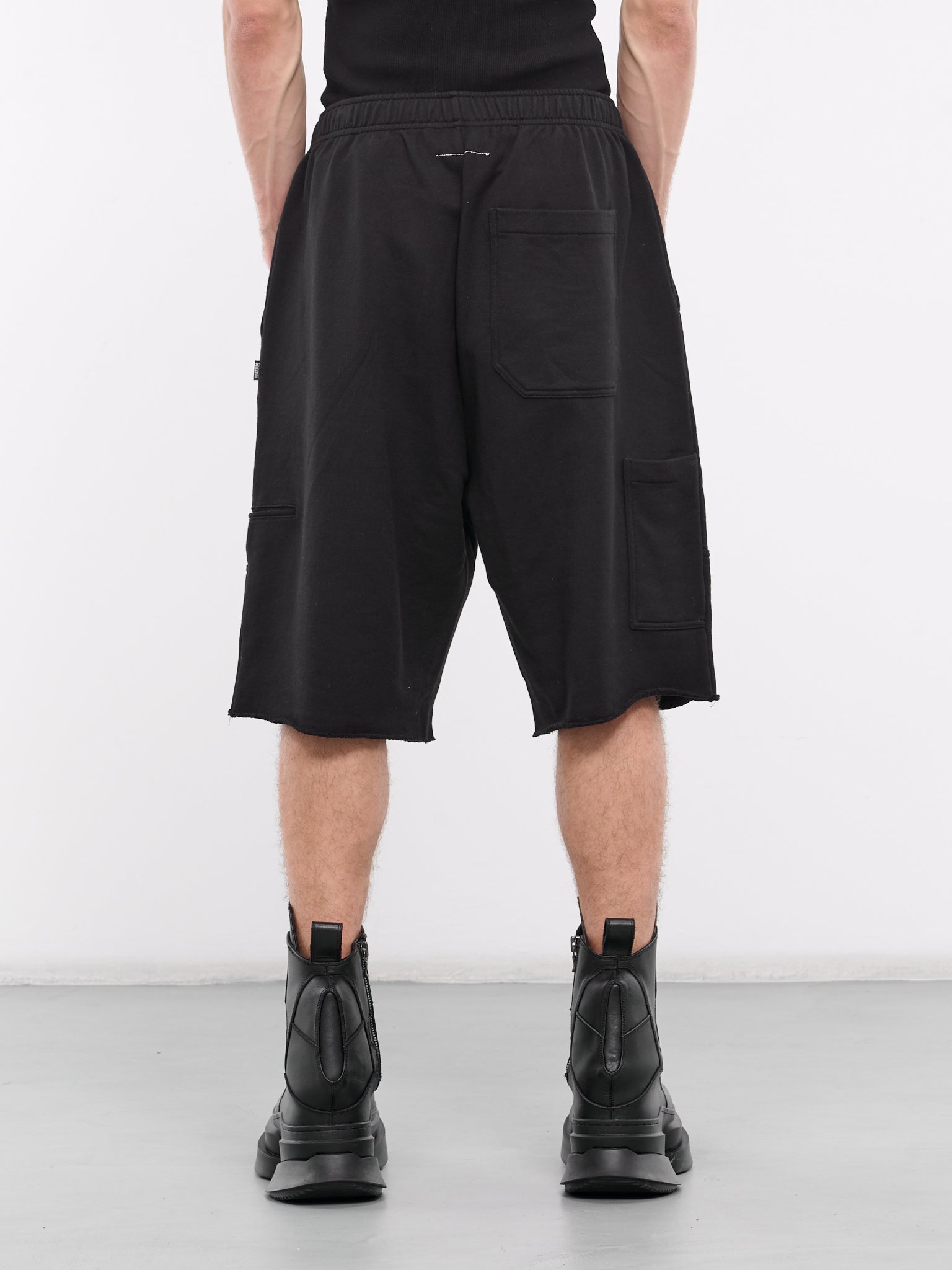 Cotton Shorts (SH2MU0003-M25003-BLACK)