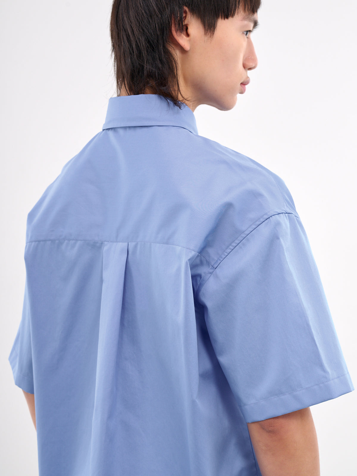 Ink Stained Shirt (SH33PO26A25-BLUE)