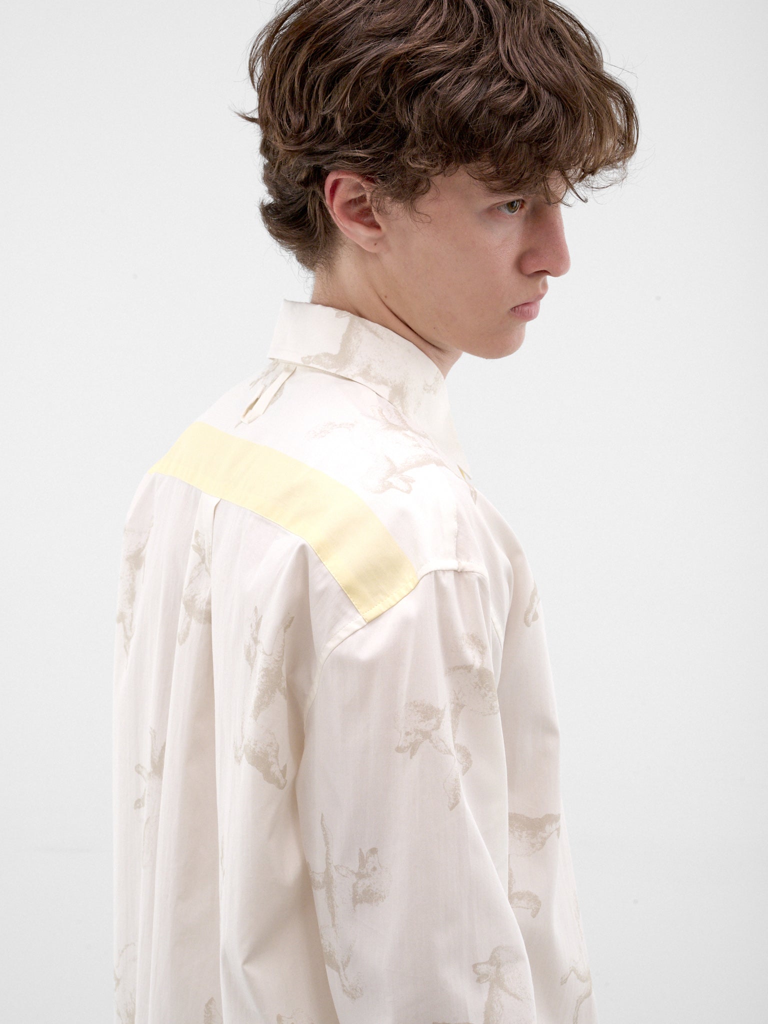 Poodle Print Button-Up Shirt (SHM00649AW00691-PRINT-ALLOVER)