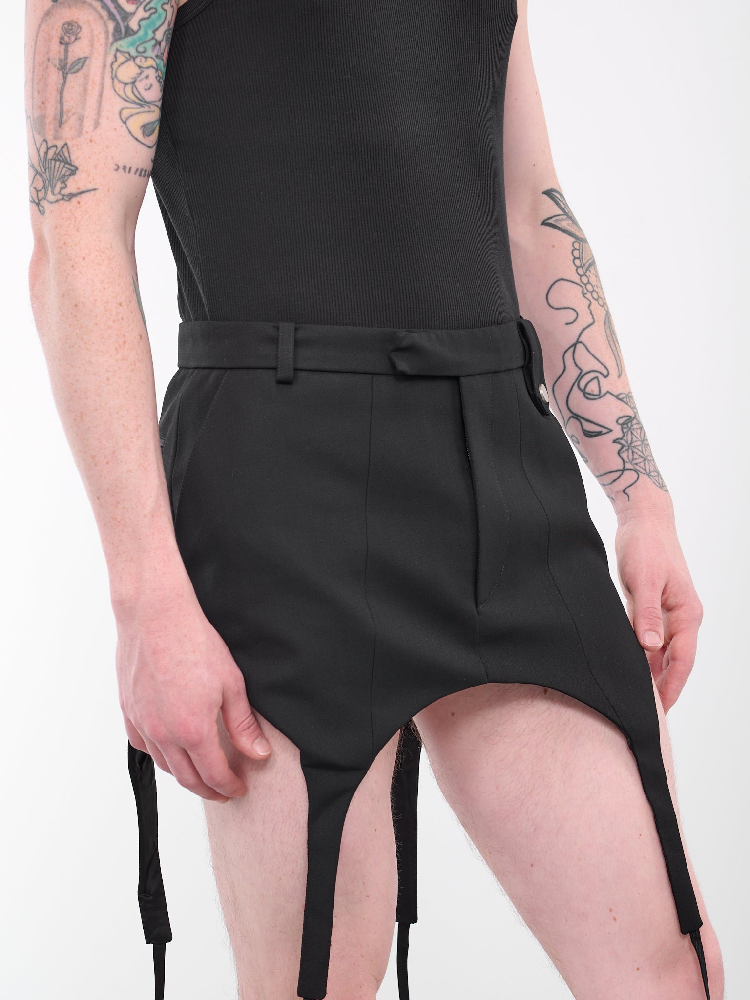 Garter Skirt (SK-004-A-BLACK)