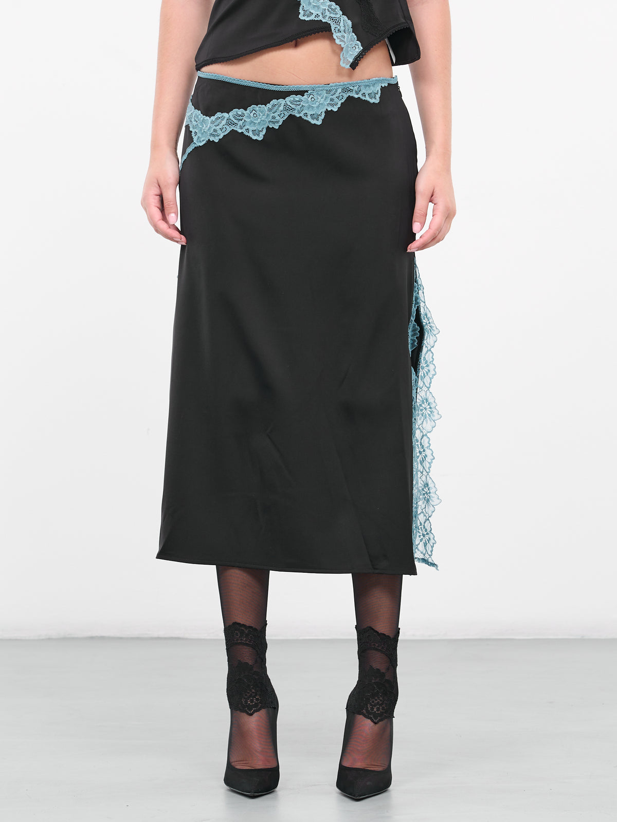 Cigarette Skirt (SK007-BLACK)