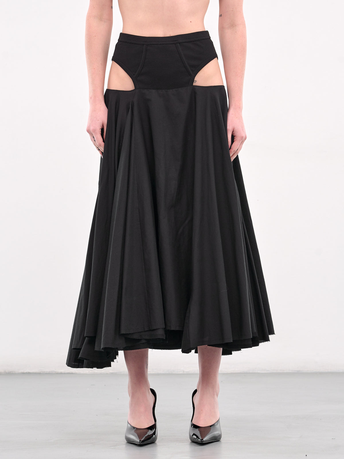Hybrid Briefs Skirt (SK01586-0015-BLACK)