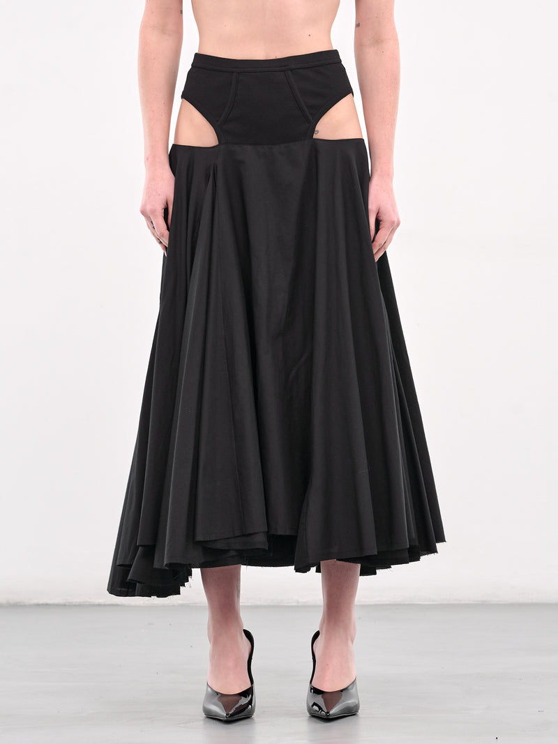 Hybrid Briefs Skirt (SK01586-0015-BLACK)