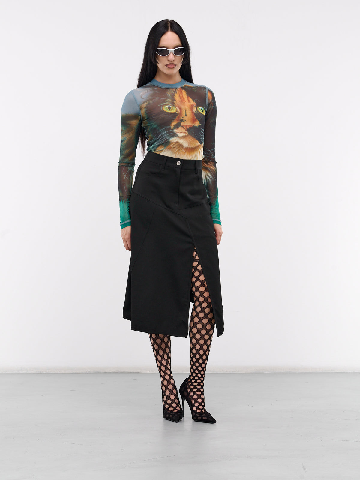 JW ANDERSON Patchwork Skirt | H. Lorenzo - styled