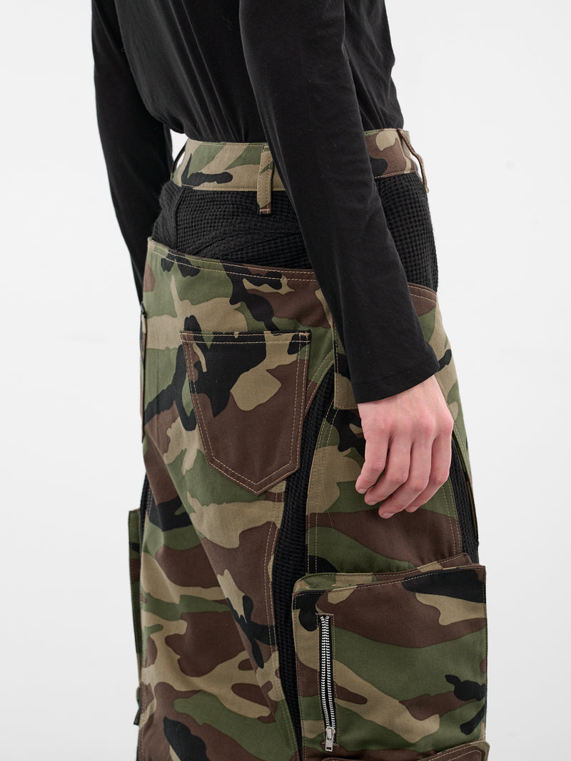 Inverted Camo Maxi Skirt (SK06-INVERSE-CAMO)