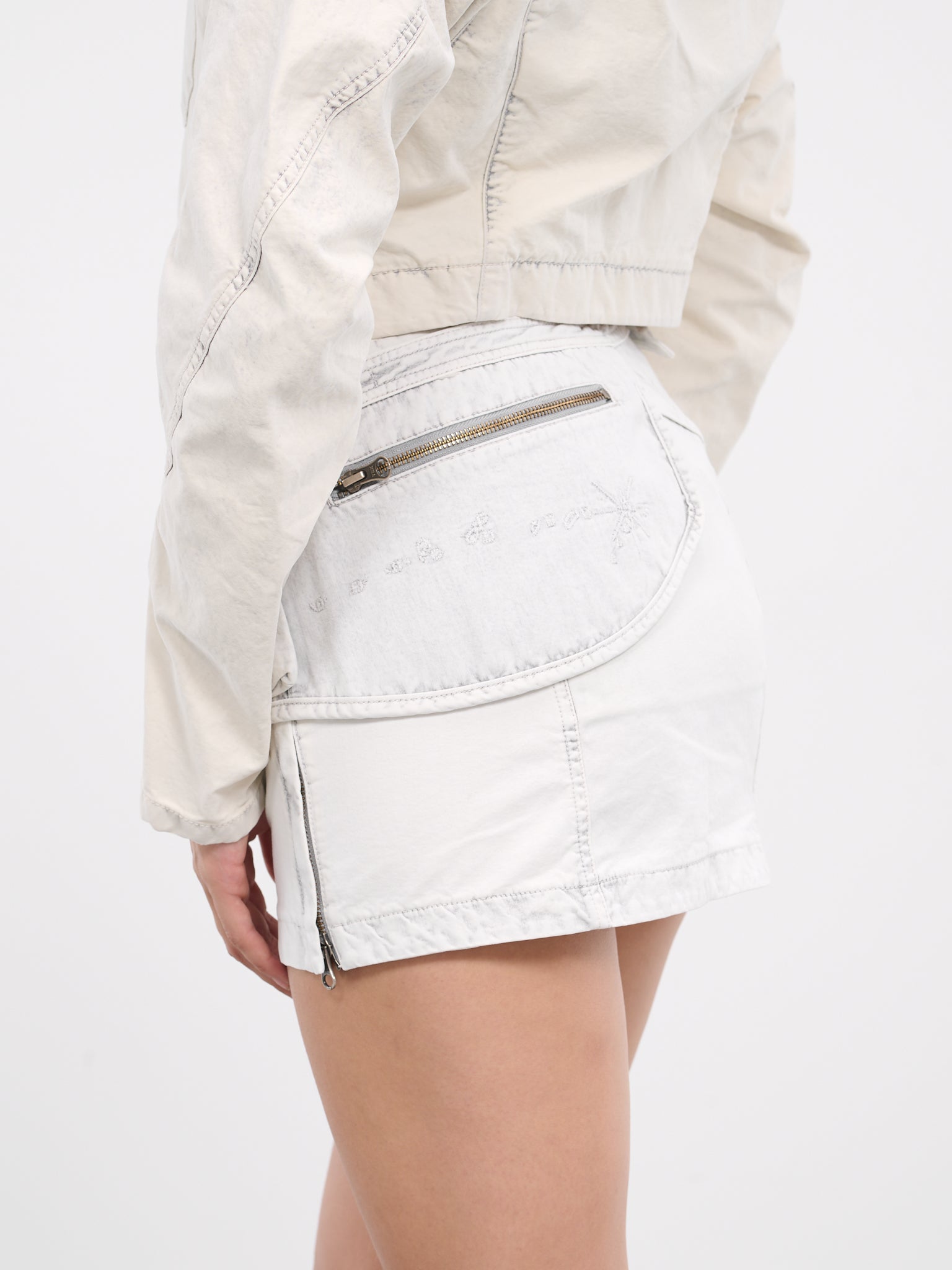 Pocket Mini Skirt (SK1IB-ICE-BLUE)
