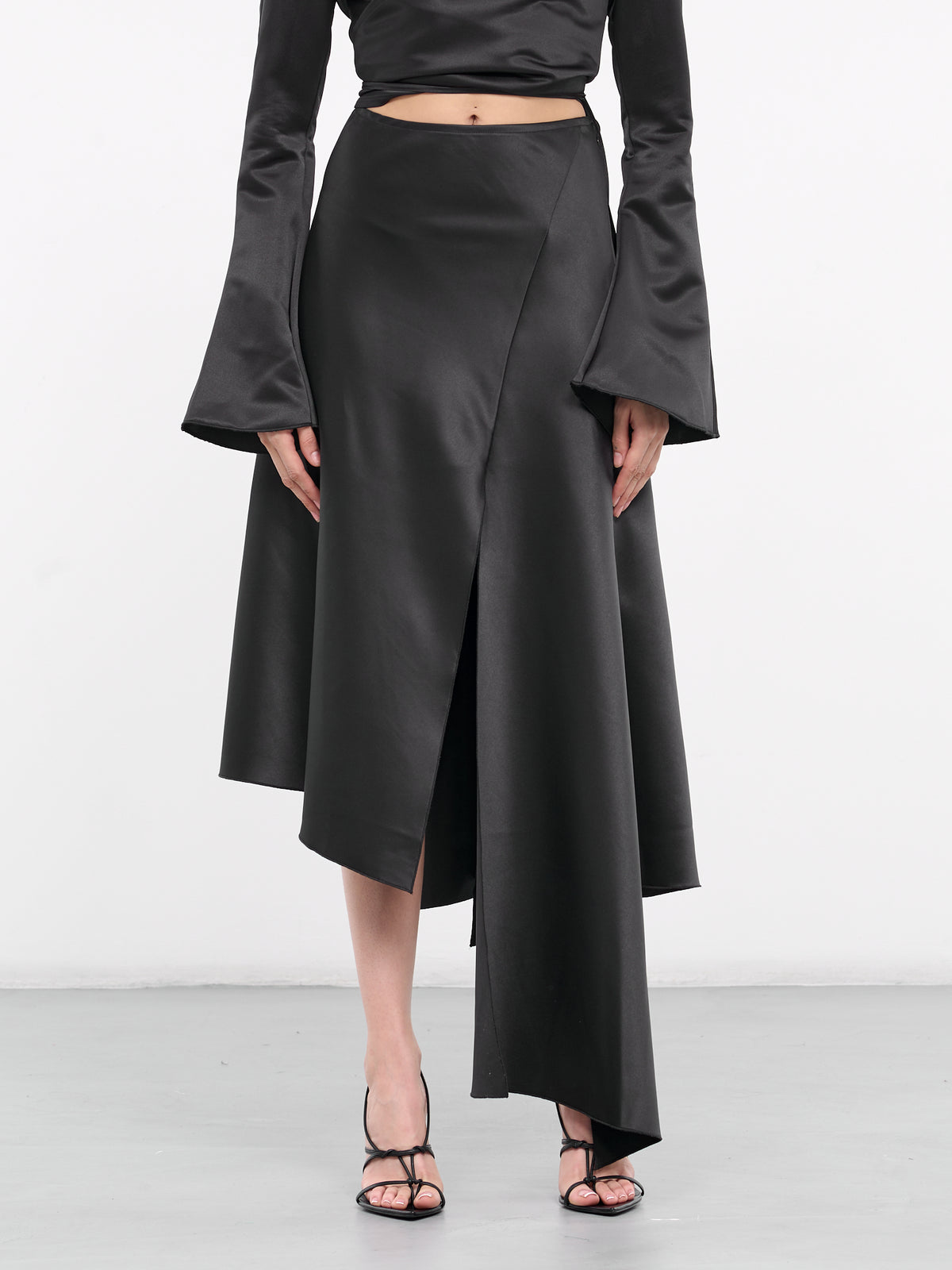 Shawl Skirt (SK50-1A-BLACK)