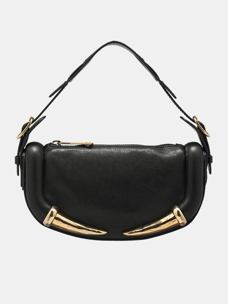 Mini Fang Handbag (SKB012-PNI00C-BLACK)