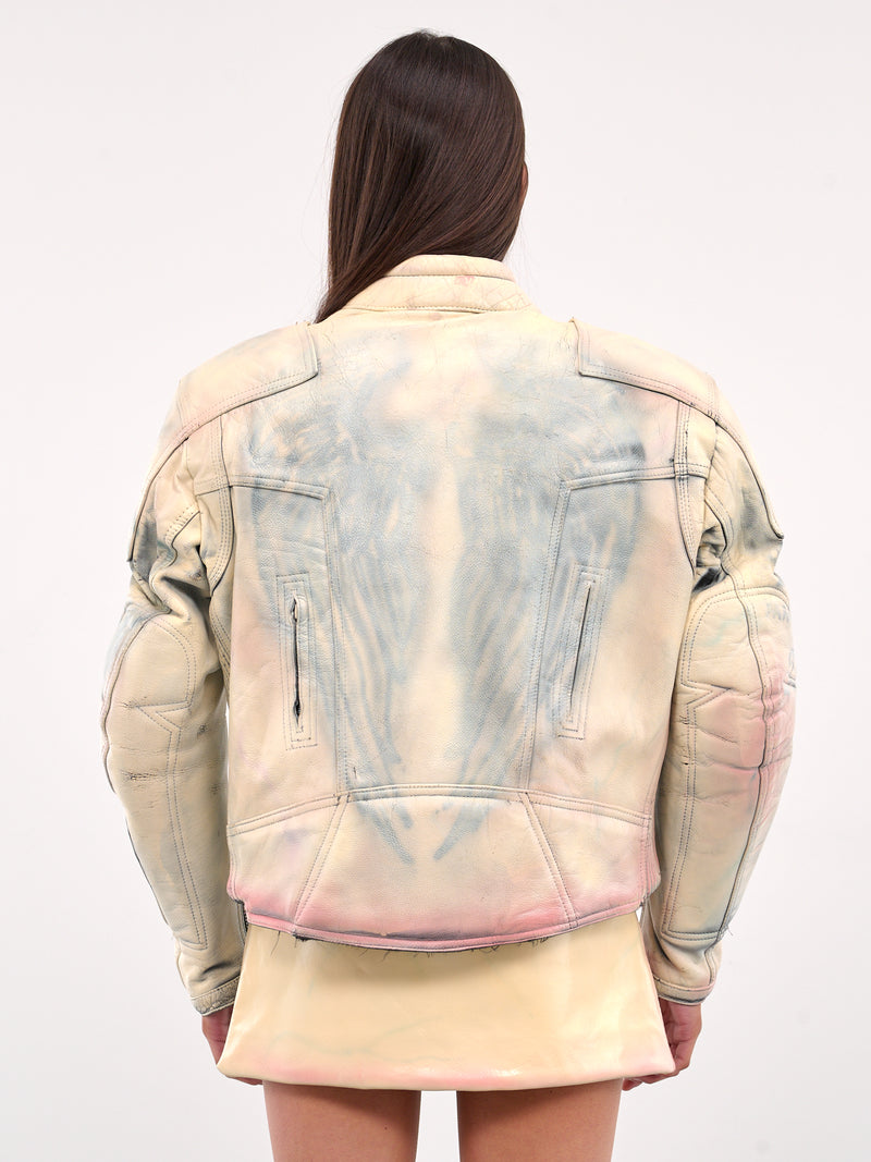 LA MASKARADE Lookwell Skin Moto Jacket | H.Lorenzo - back