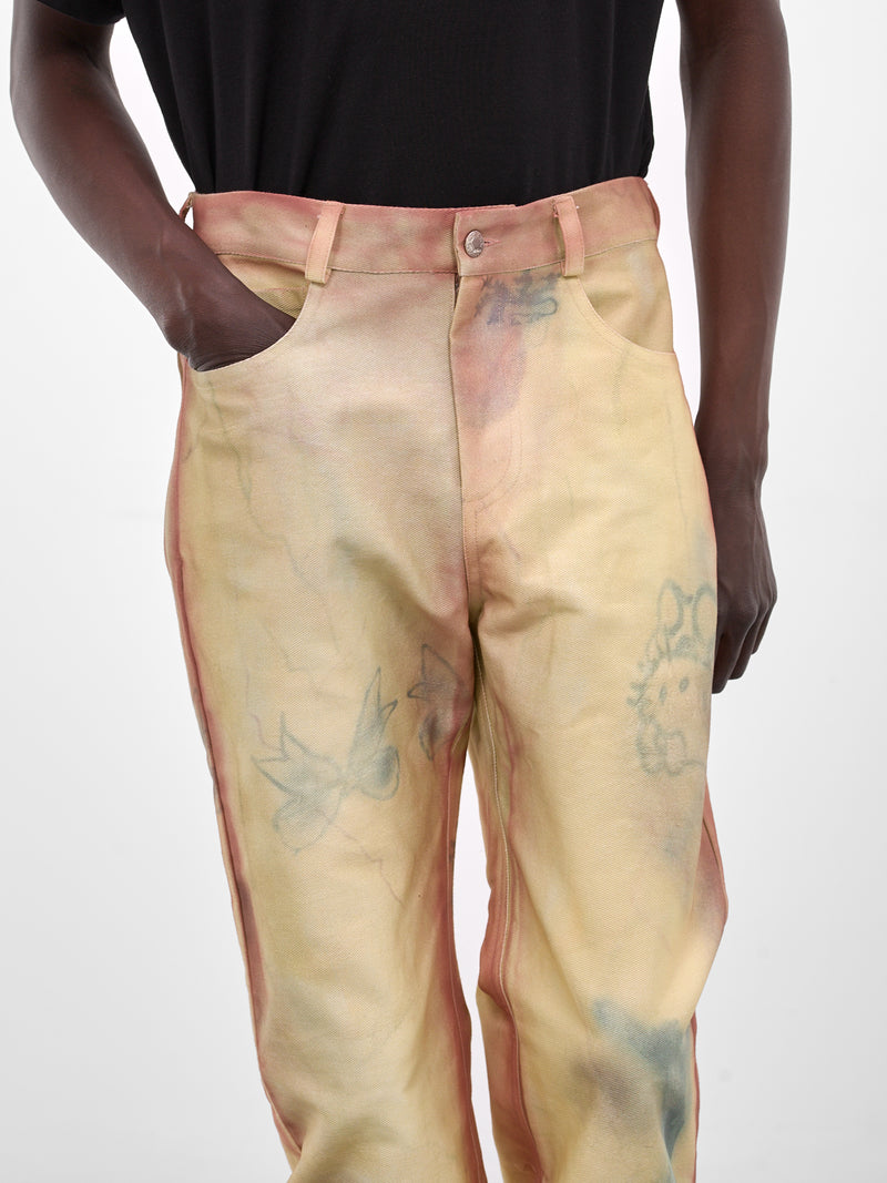 Trompe L'oeil Skin Graphic Pants (SKIN-PANTS-MULTI)