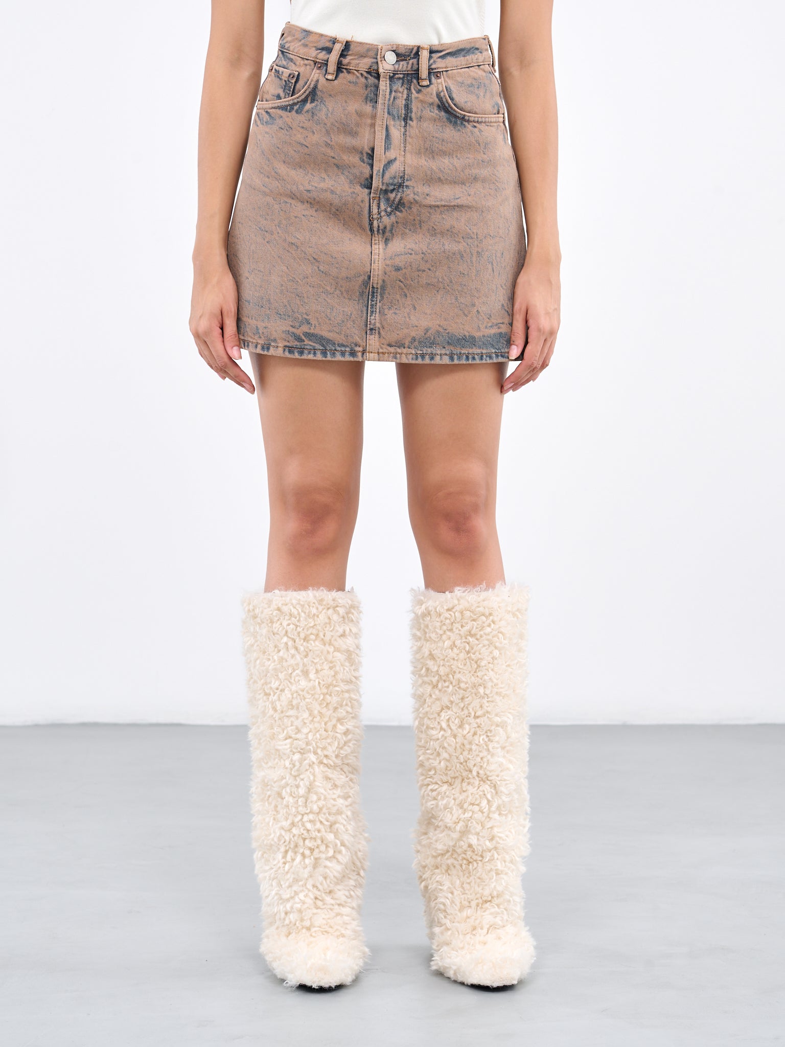 ACNE STUDIOS Denim Mini Skirt | H.Lorenzo - front