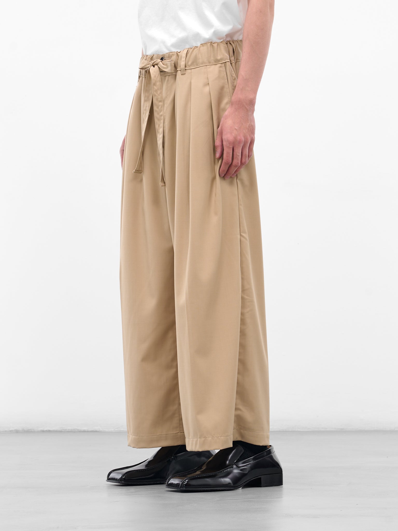 SILLAGE Wide Trousers | H.Lorenzo - side