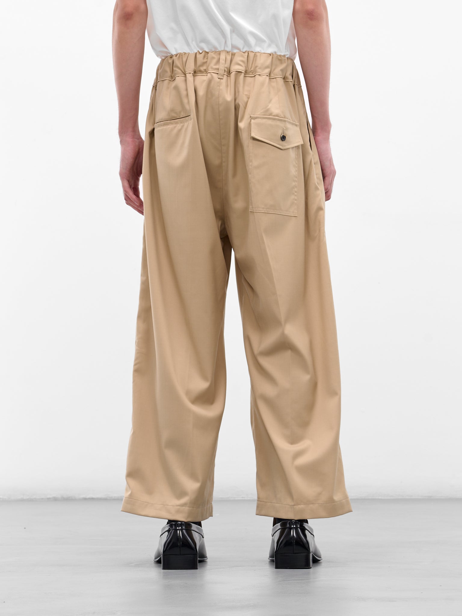 SILLAGE Wide Trousers | H.Lorenzo - back