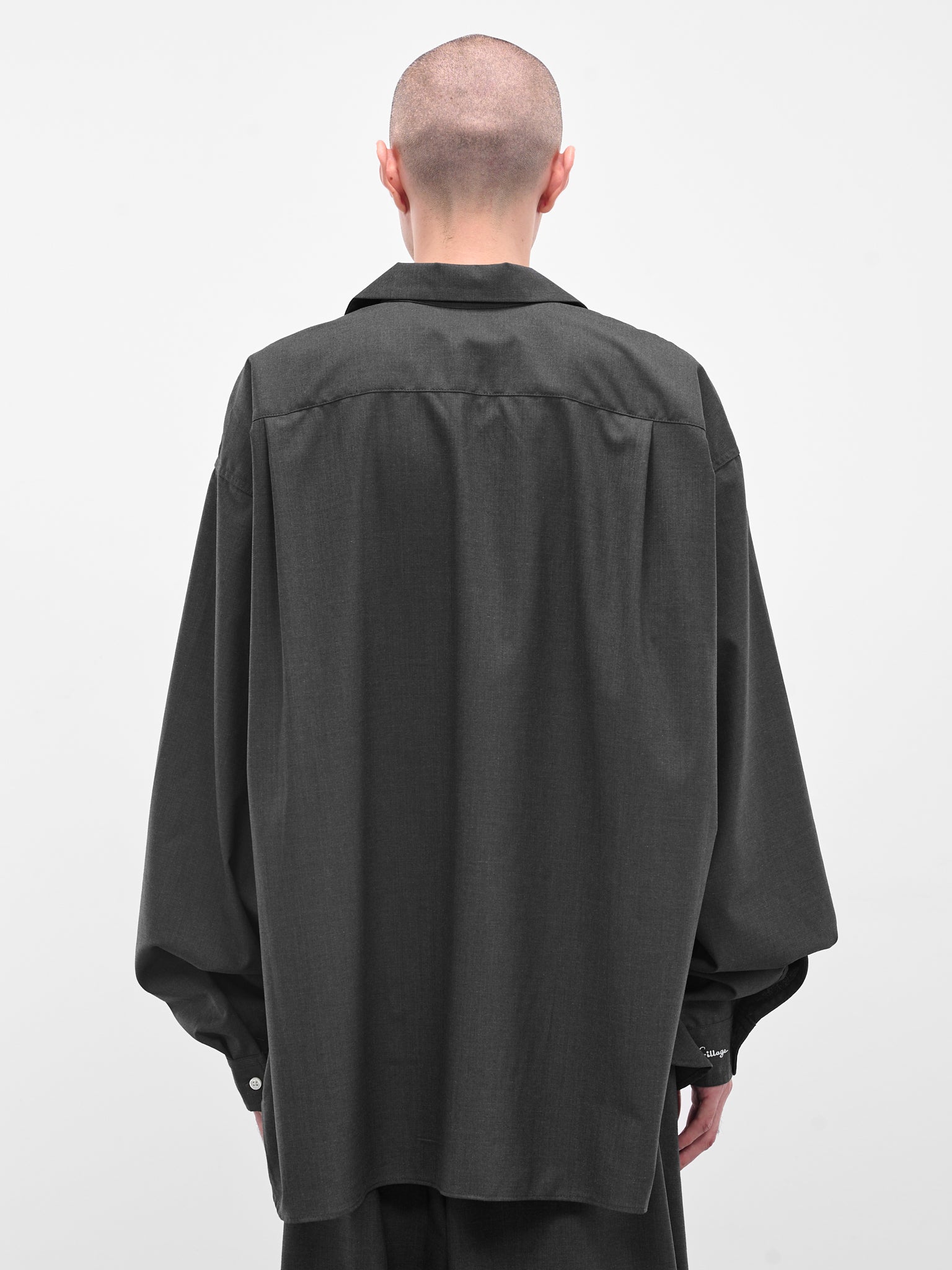 SILLAGE Button-Up Oversized Shirt | H.Lorenzo - back