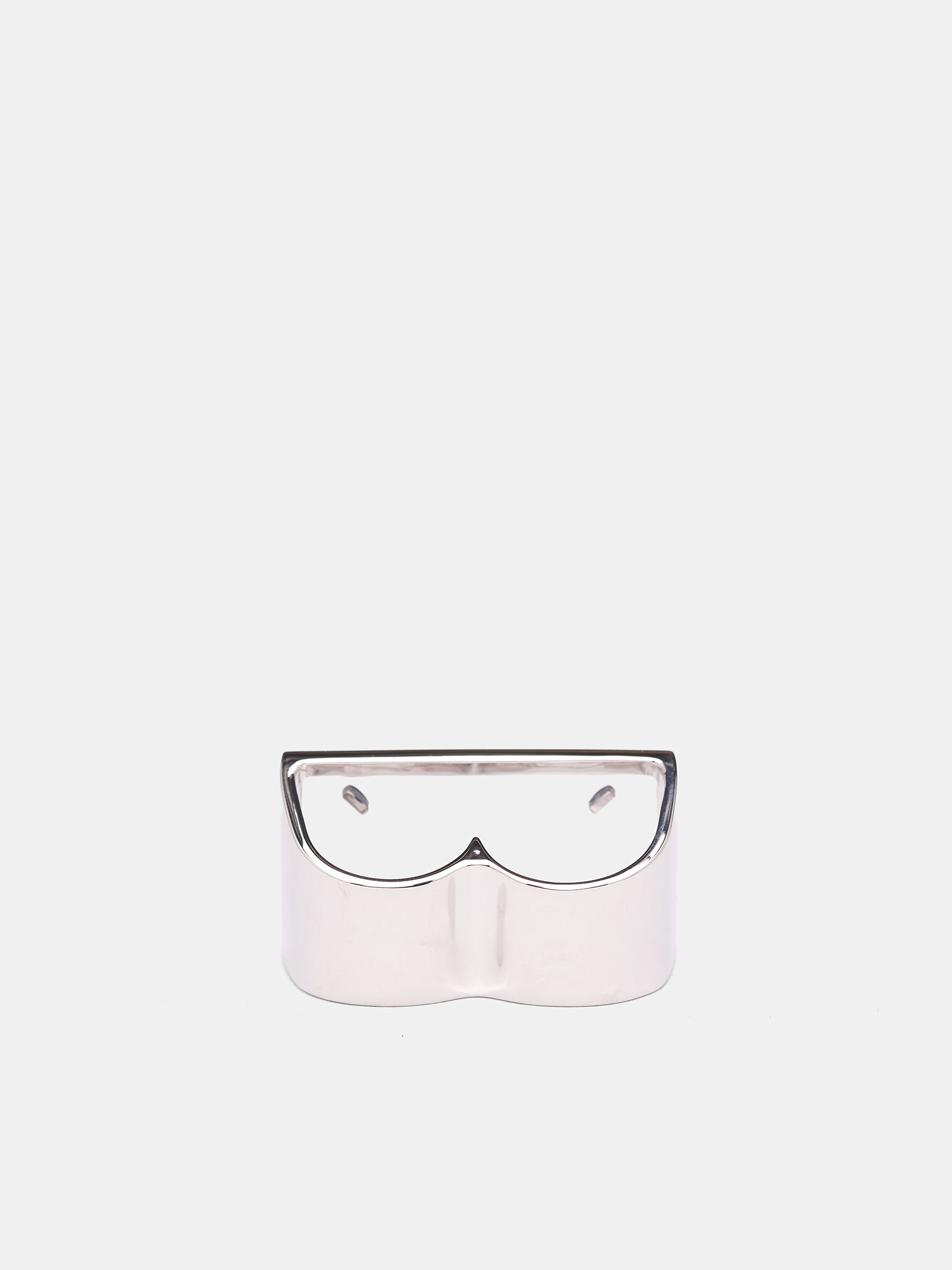 Silver Four Stitches Ring (SM2UQ0034-P9224-752-SILVER)
