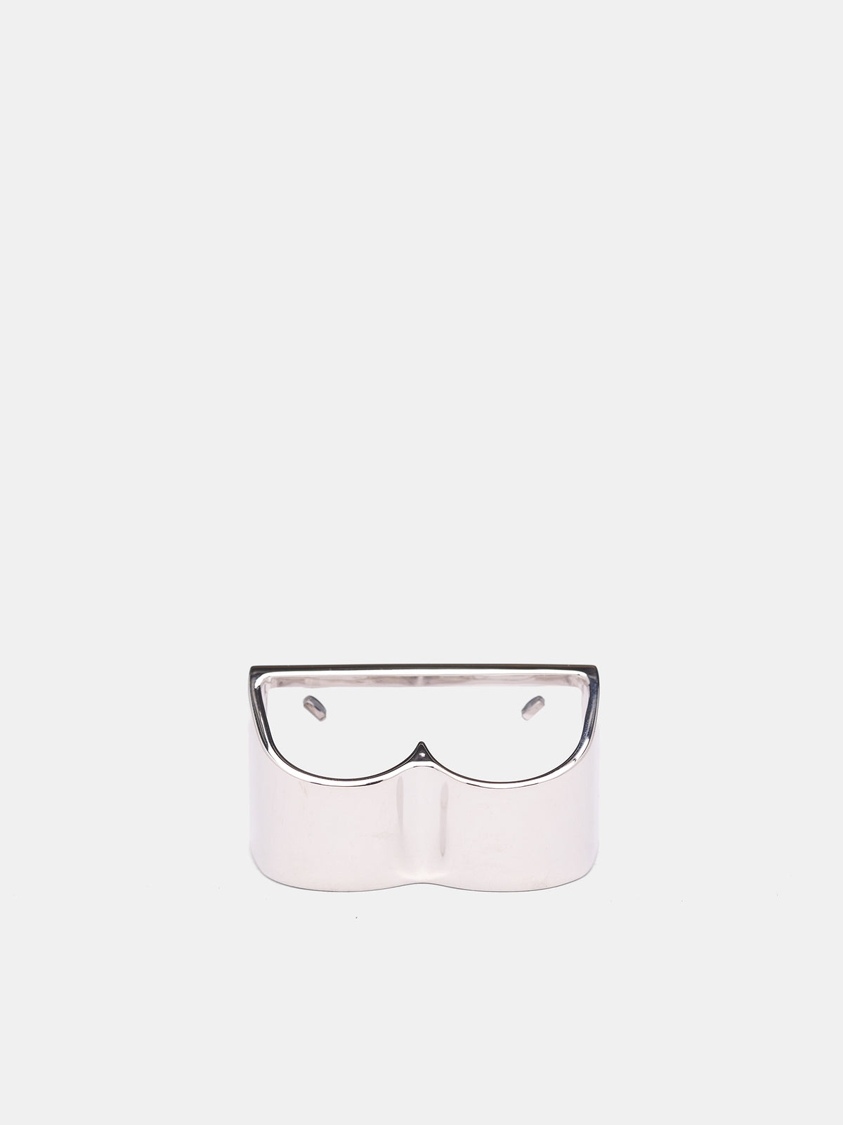 Silver Four Stitches Ring (SM2UQ0034-P9224-752-SILVER)