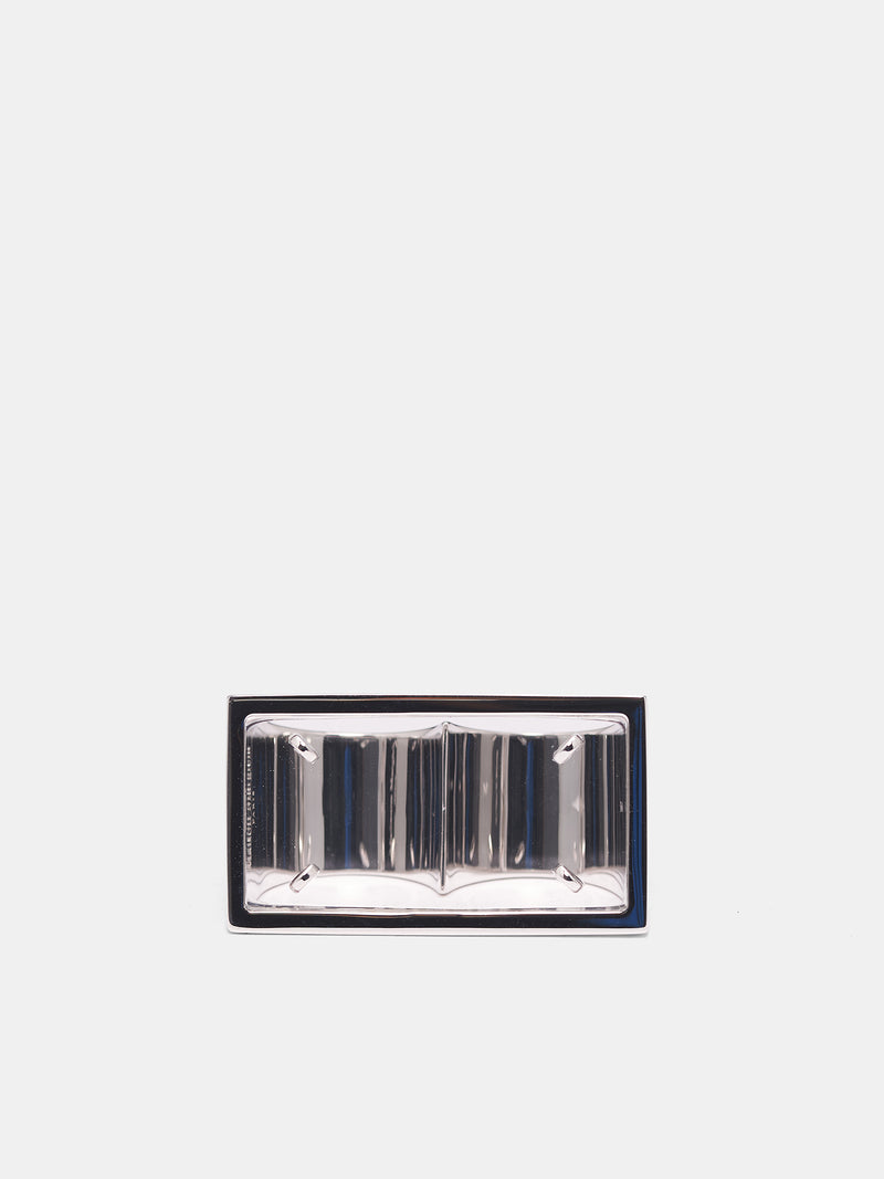 Silver Four Stitches Ring (SM2UQ0034-P9224-752-SILVER)