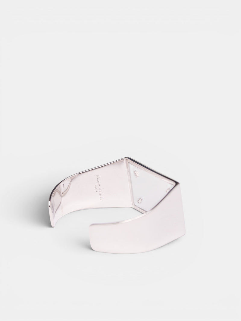 Silver Four Stitches Bracelet (SM2UY0023-P9224-752-SILVER)