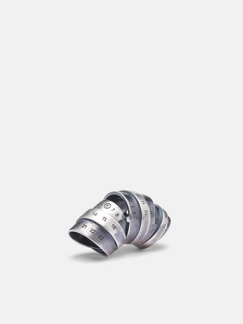Numeric Flex Ring (SM7UQ0090-P6627-SILVER)