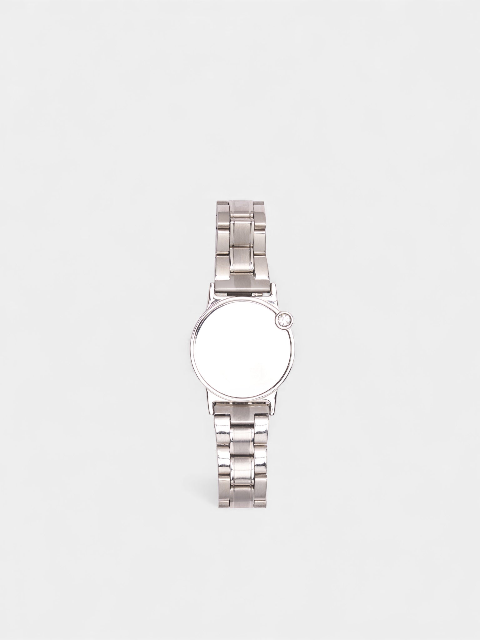 Mirror-Faced Watch Bracelet (SM7UY0101-P8605-951-SILVER)