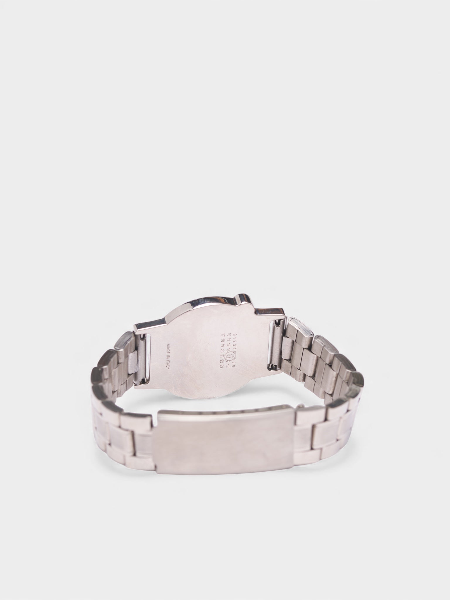 Mirror-Faced Watch Bracelet (SM7UY0101-P8605-951-SILVER)