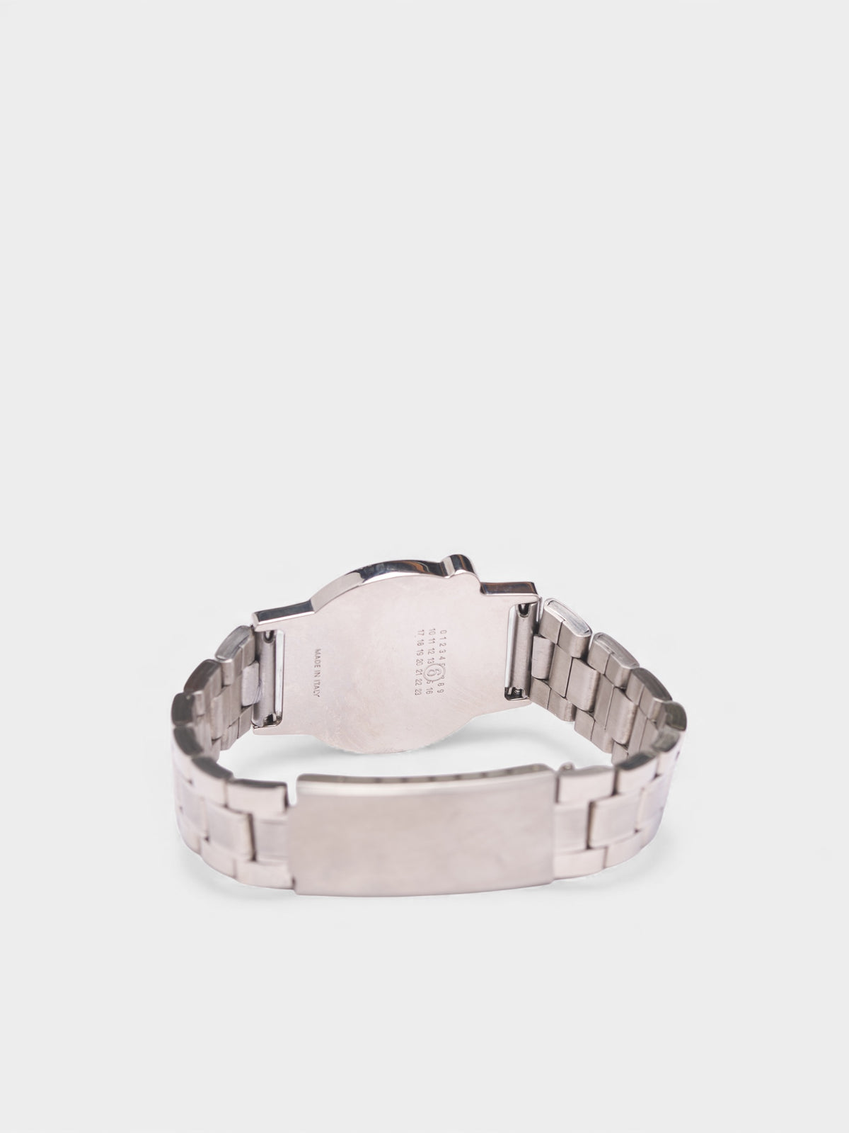 Mirror-Faced Watch Bracelet (SM7UY0101-P8605-951-SILVER)